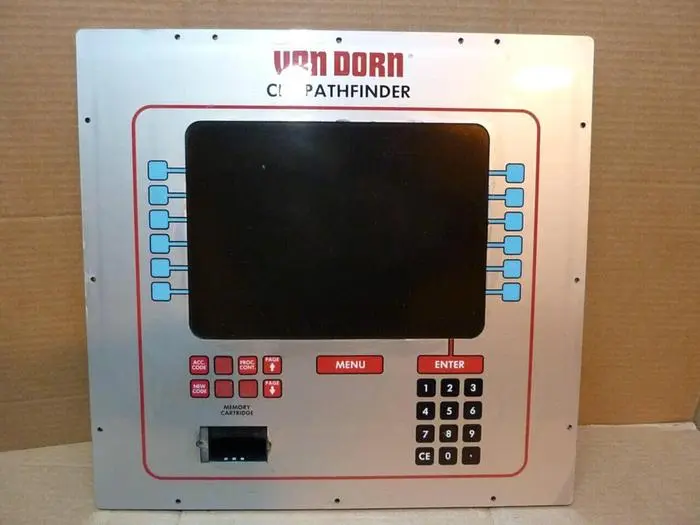 Used VAN DORN PATHFINDER CRT-C Interface Monitors Michigan US | Ideal Machinery #1147180