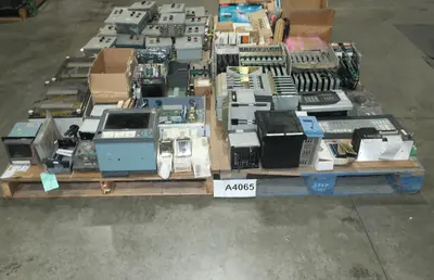 4 PALLETS OF ASSORTED AUTOMATION AND CONTROLS