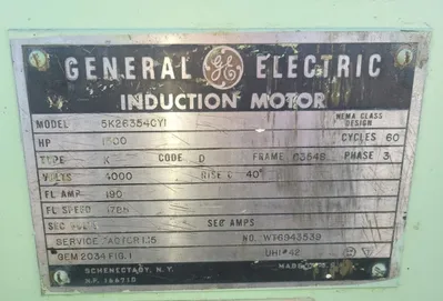 USED GENERAL ELECTRIC 1500
