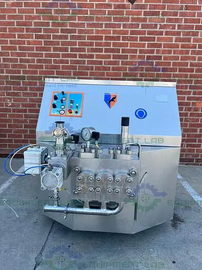 Used GEA NIRO SOAVI NS3037H DUAL STAGE DAIRY HOMOGENIZER 5678 LITERS / HOUR Homogenizers | Equipment Lab #486300