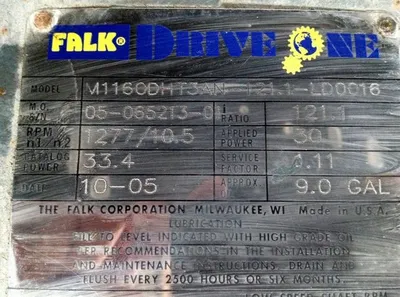 USED Falk M1160DHT3AN-121.1-LD 0016