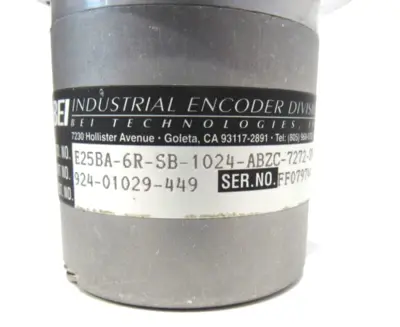 NEW BEI 924-01029-449 ENCODER E25BA-6R-SB-1024-ABZC-7272-SM18-S