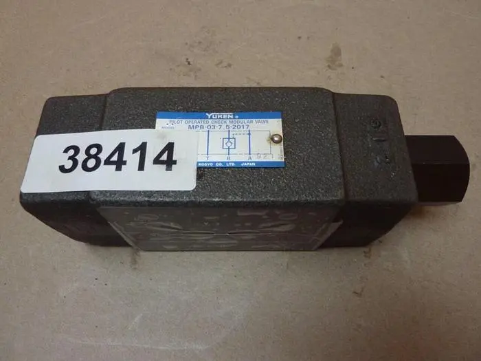Used YUKEN MPB-03-7.5-2017 Valves/Fittings Michigan US | Ideal Machinery #606503