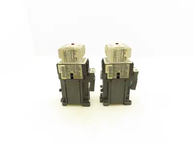 Fuji SC-0/G Magnetic Contactor 24VDC Coil 200-600V 5HP Lot Of 2