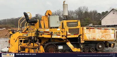 Used 1999 BLAW-KNOX PF-5510 Asphalt Pavers Louisiana US | Proxy Equipment #1382389