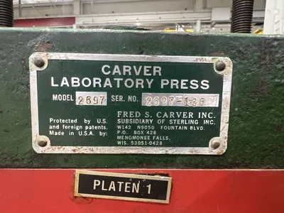 USED CARVER CARVER 2697 PRESS