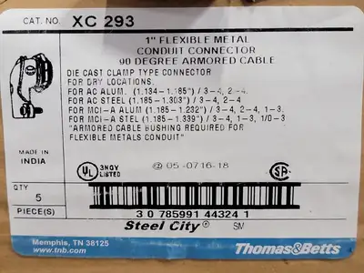 USED THOMAS & BETTS XC293