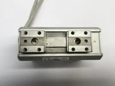 USED SMC BELT DRIVE 2-FINGER ELECTRIC GRIPPER 24V DC