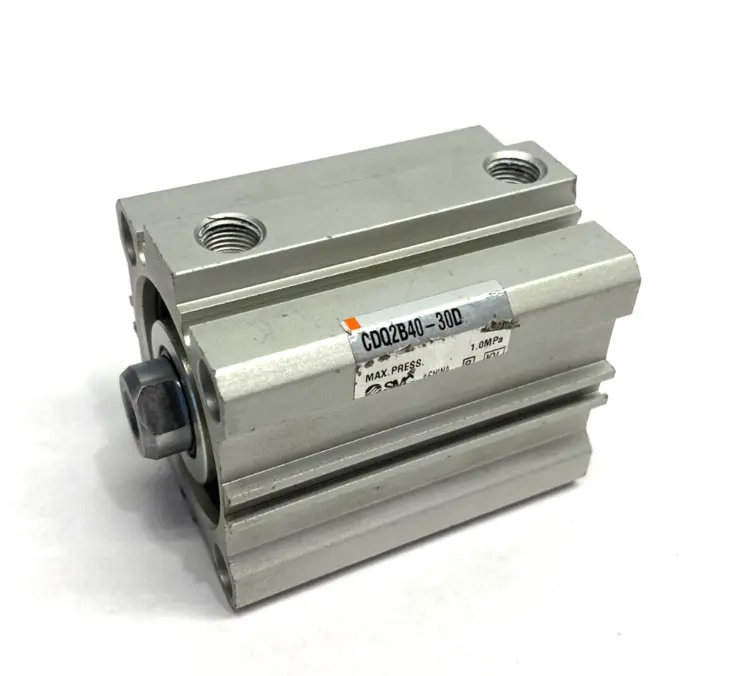 Used SMC COMPACT CYLINDER 40MM BORE 30MM STROKE Pneumatic Cylinders | Maverick Industrial Sales #1105019
