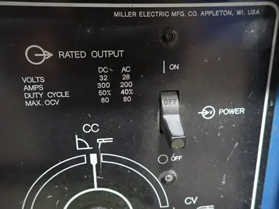 USED MILLER SHOPMASTER 300AC/DC