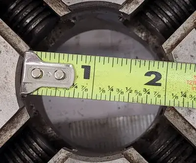 USED BUCK 6408R - 8" – 4 JAW CHUCK
