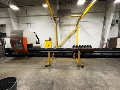 ELUMATEC SBZ 151 5-AXIS CNC PROFILE MACHINING CENTER