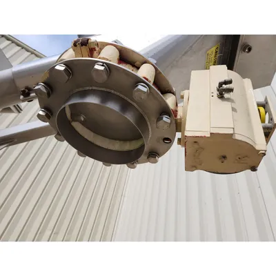 Used Flexicon Combo Bag Dump Weigh Batching and 5" Discharge Conveyor