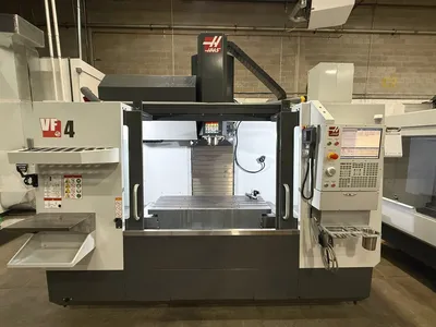 Used 2023 HAAS VF-4 Vertical Machining Centers Michigan US | Hindley Machine Tool Sales, LLC #1343205