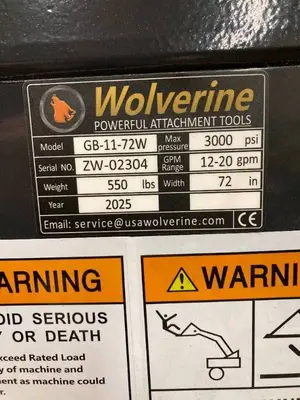 WOLVERINE Grapple Bucket 2025