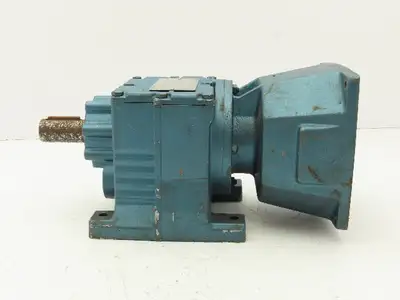 Sew-Eurodrive R27D16DT80K4 Gearmotor Gearbox 22:1 Inline Reducer 19-93rpm 80K4