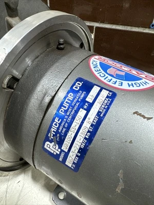 USED Price Pump Co. JB100-SS-150
