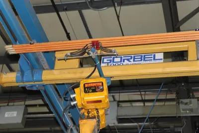 GORBEL 25'x22'x12' BRIDGE CRANE | Levy Recovery Group (10)