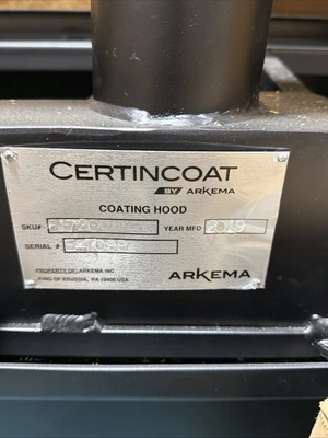 NEW Arkema Coating Hood