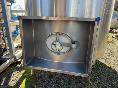 Tank, 1,550 Gallon, S/st, 78" X 86", #S738679