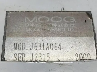 USED MOOG J631A064