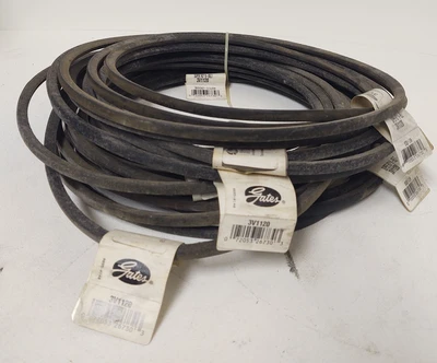 🔥QTY 6 - Gates 3V1120 Industrial V-Wedge Accessory Drive Belt - 3/8" X 112"