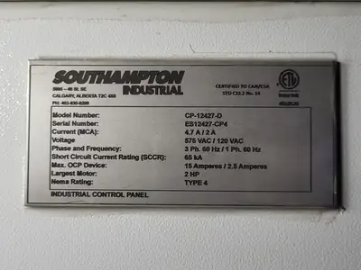 NEW 2014 SOUTHAMPTON CP-12427-D