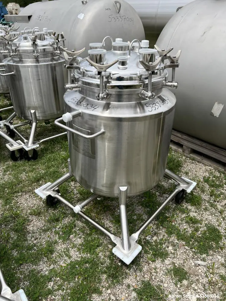 High-Capacity Stainless Steel Jacketed Tank – Used. Made by Precision Stainless