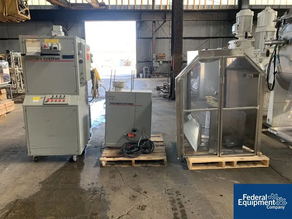 USED Hosokawa 5 HP Hosokawa Polymer Systems Granulator, Model 20/12 RO