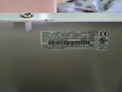 USED YASKAWA CIMR-V7CU45P5