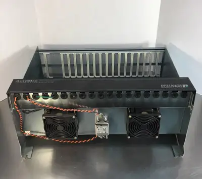 RELIANCE 57C331A / 803456-8RA 16 SLOT RACK (as Pictured-no Power Supply). 3F