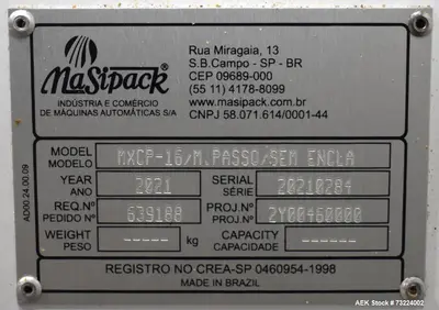 Used MASIPACK VS300 Net Weigh Filler Scale Vertical Form & Fill Illinois US | Aaron Equipment #86733