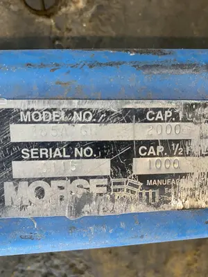 2,000 # MORSE KONTROL-KARRIER 55 GALLON BARREL TIPPER. STOCK # 0846721