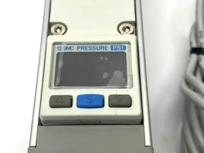 Used SMC Pneumatic Multi-Stage Vacuum 24V w/ ANB1-04 Silencer Vacuum Pumps Michigan US | Maverick Industrial Sales #1393504