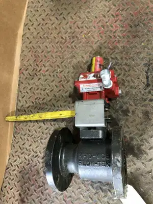 Bray Controls 50-0406-12610-532 3″ WCB Electric / Manual Ball Valve 30V 2200CWP