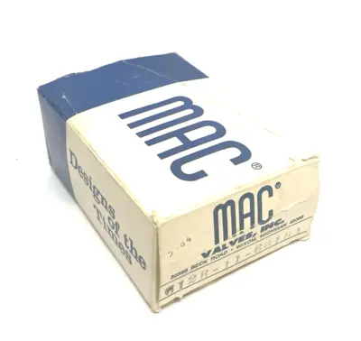 New | in-Stock MAC Valves Single Operator Solenoid Valve 12VDC, 8.5W Solenoid Valves Michigan US | Maverick Industrial Sales #1392550