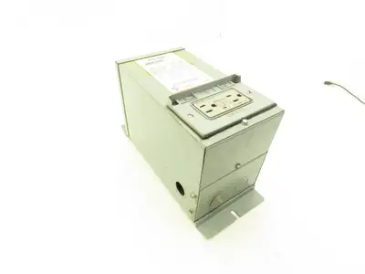 Federal Pacific Transformer 1KVA PRI 240/480V SEC 120/240V 1PH w/Receptacle