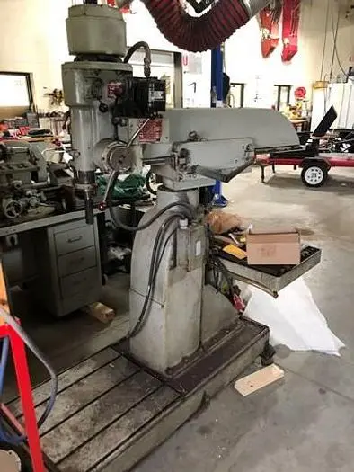 Used I. O. JOHANSSON RADIAL ARM DRILL Vertical Boring Machines | John G Weber Co Inc #344456