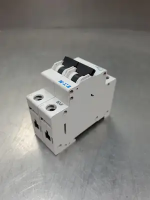 USED Eaton FAZ-C10/2 2-Pole Miniature Circuit Breaker, 75A, 400V