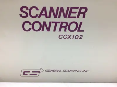 General Scanning CCX102 Scanner Control 110V