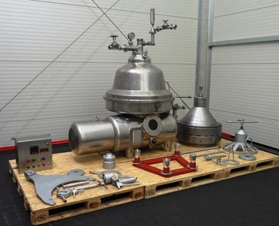 Westfalia MSD 250-01-076 milk separator, 316SS.