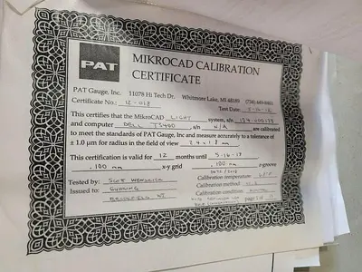 USED 2008 GFMESSTECHNIK MIKROCAD 1.8 X 2.4