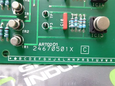 Solartron ART02O1 24670501X Control Board Rev. C 24679501X Used