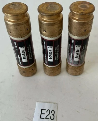 Used Bullet ECNR60 Fuses Indiana US | J&J Industrial Supply #532988