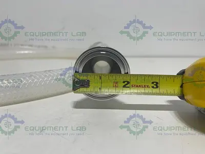 USED SAINT GOBAIN 23035763 PURE FIT 96" HOSE W/ 3/4" TO 1 1/2" SANITARY FITTING 90 PSI