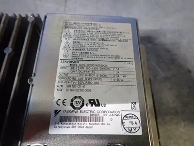 USED YASKAWA ELECTRIC SGDV3R5D01A002000