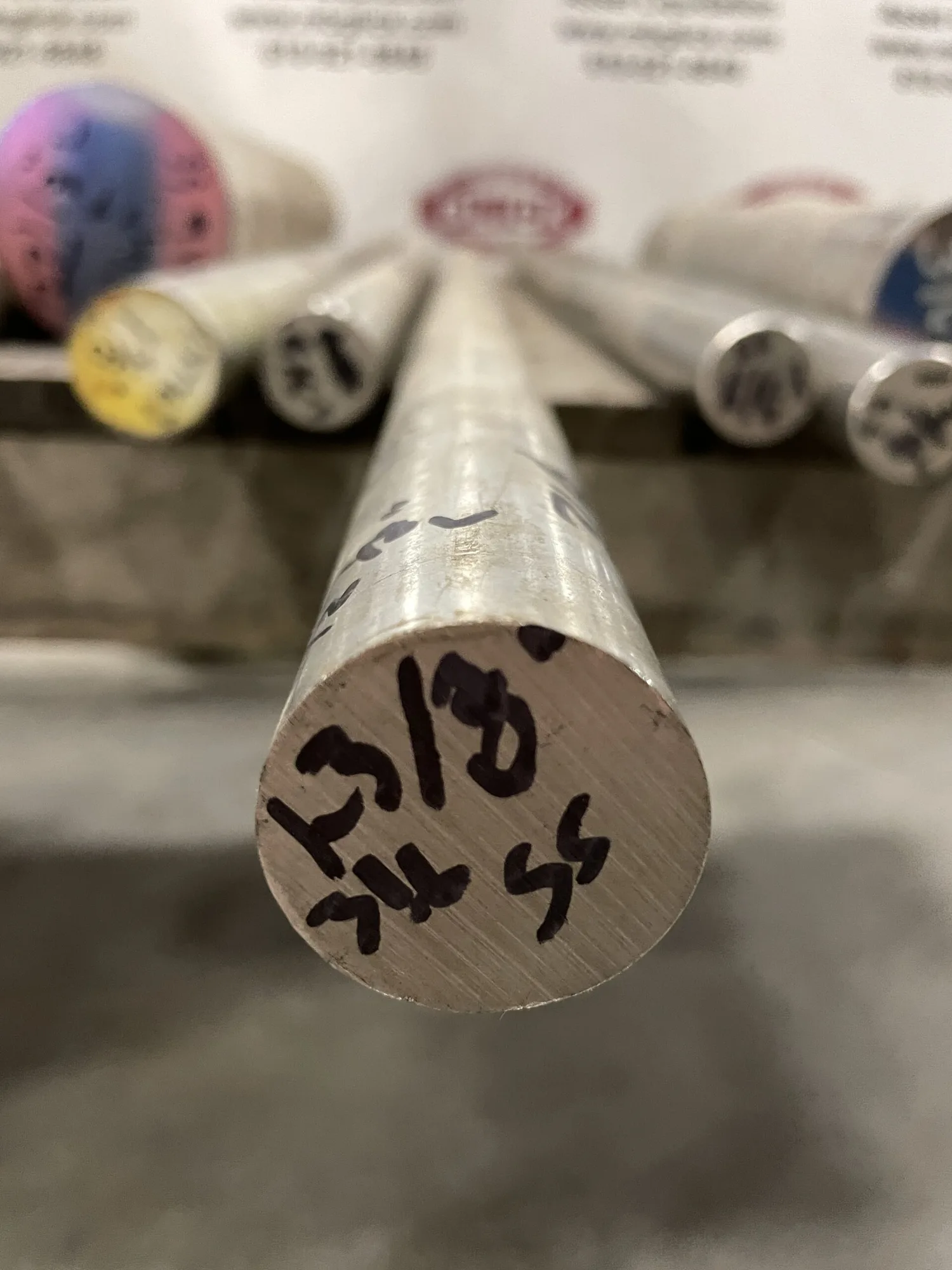 1-3/8” x 42-1/8” Solid 316 Stainless Steel Rod/Round Bar Stock
