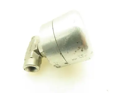 Parker 2F-V4L0-11AD-SS Series Pneumatic Inline Needle Valve 316 SS Air 1/8" Port