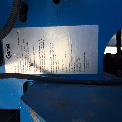 USED 2015 Genie S-40