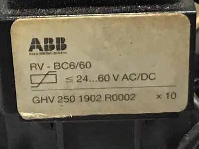 USED ABB B9 RV-BC6/60
